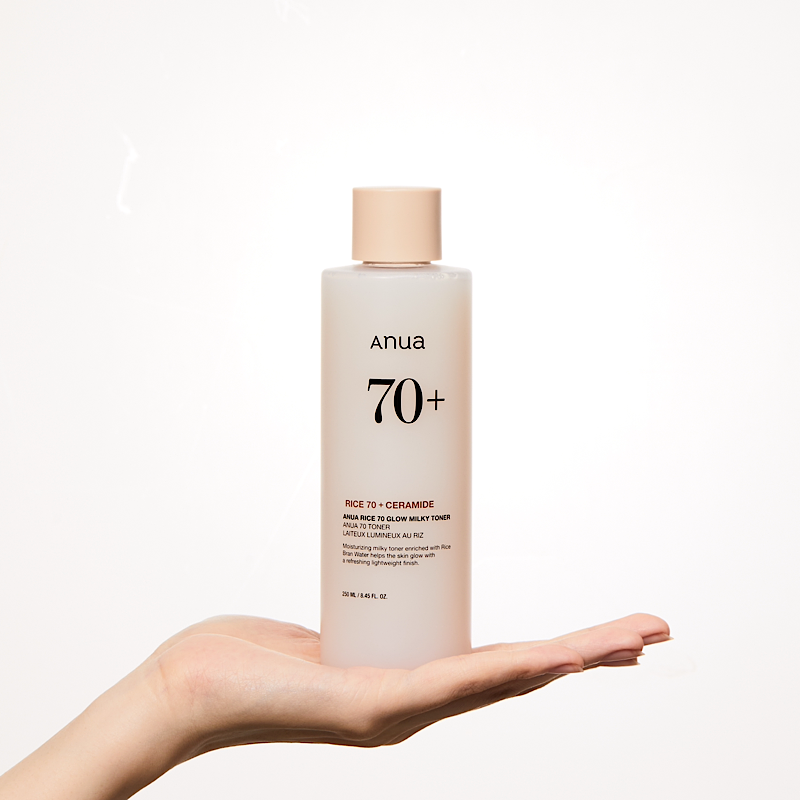 تونر روشن کننده و آبرسان برنج و سراماید آنوا 250 میل